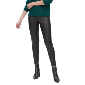 Banana Republic Womens 12 Short NWT Devon High Rise Vegan Leather Pant